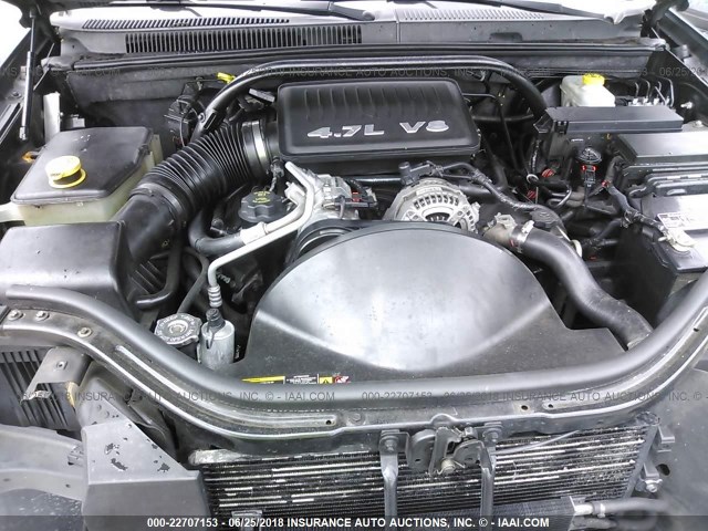 1J4HR48NX5C587761 - 2005 JEEP GRAND CHEROKEE LAREDO/COLUMBIA/FREEDOM 黑色 照片 10