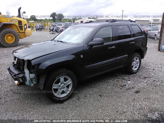 1J4HR48NX5C587761 - 2005 JEEP GRAND CHEROKEE LAREDO/COLUMBIA/FREEDOM 黑色 照片 2