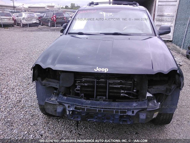 1J4HR48NX5C587761 - 2005 JEEP GRAND CHEROKEE LAREDO/COLUMBIA/FREEDOM 黑色 照片 6