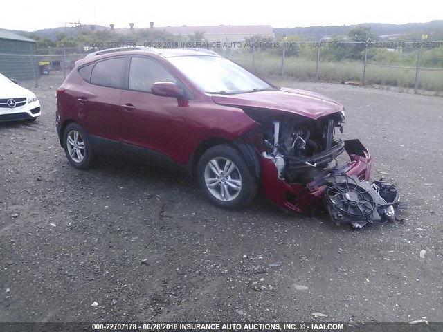 KM8JUCAC4BU192615 - 2011 HYUNDAI TUCSON GLS/LIMITED 红色 照片 1