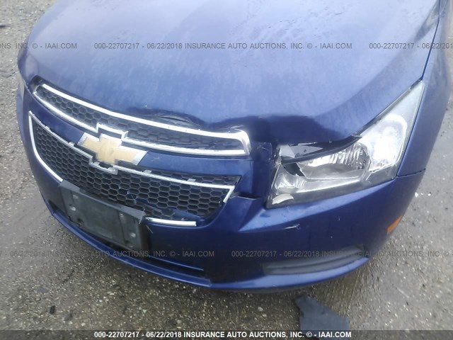 1G1PK5SC5C7129157 - 2012 CHEVROLET CRUZE ECO BLUE photo 6