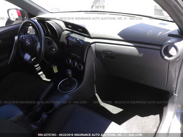 JTKJF5C71C3039491 - 2012 TOYOTA SCION TC ნაცრისფერი ფოტო 5