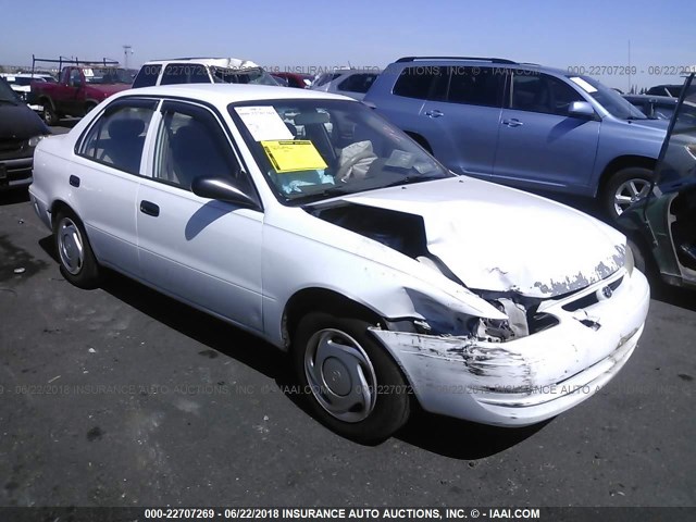 1NXBR12E8XZ139689 - 1999 TOYOTA COROLLA VE/CE/LE WHITE photo 1