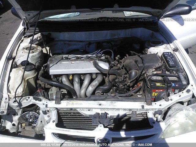 1NXBR12E8XZ139689 - 1999 TOYOTA COROLLA VE/CE/LE WHITE photo 10