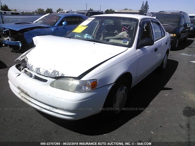 1NXBR12E8XZ139689 - 1999 TOYOTA COROLLA VE/CE/LE 白色 照片 2