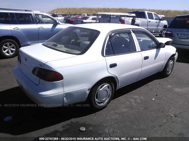 1NXBR12E8XZ139689 - 1999 TOYOTA COROLLA VE/CE/LE 白色 照片 4