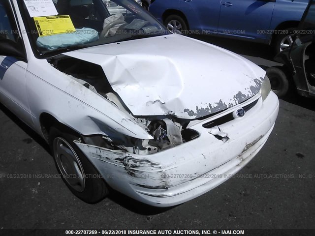 1NXBR12E8XZ139689 - 1999 TOYOTA COROLLA VE/CE/LE 白色 照片 6