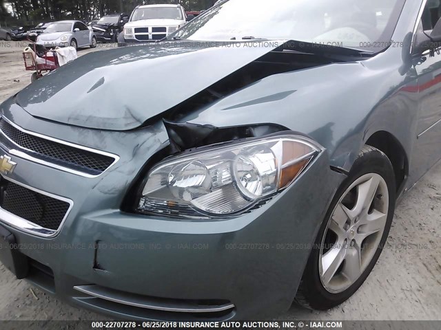 1G1ZG57B794139922 - 2009 CHEVROLET MALIBU LS ტალღისფერი ფოტო 6