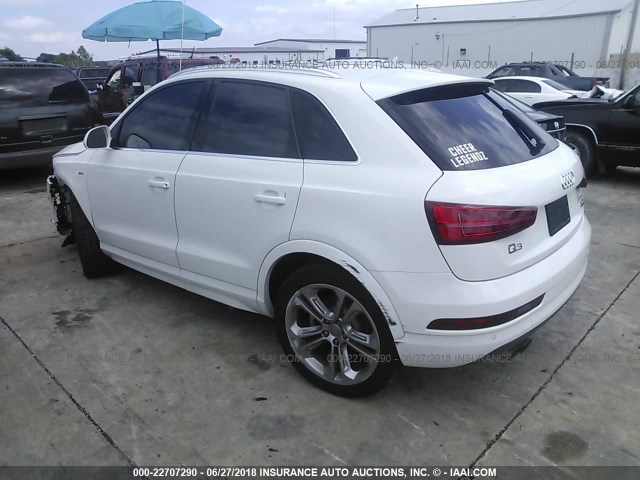 WA1JCCFS0JR014283 - 2018 AUDI Q3 PREMIUM PLUS WHITE photo 3