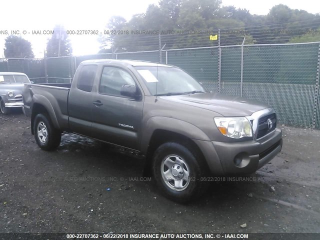 5TFUX4EN2BX006241 - 2011 TOYOTA TACOMA ACCESS CAB Қоңыр фото 1