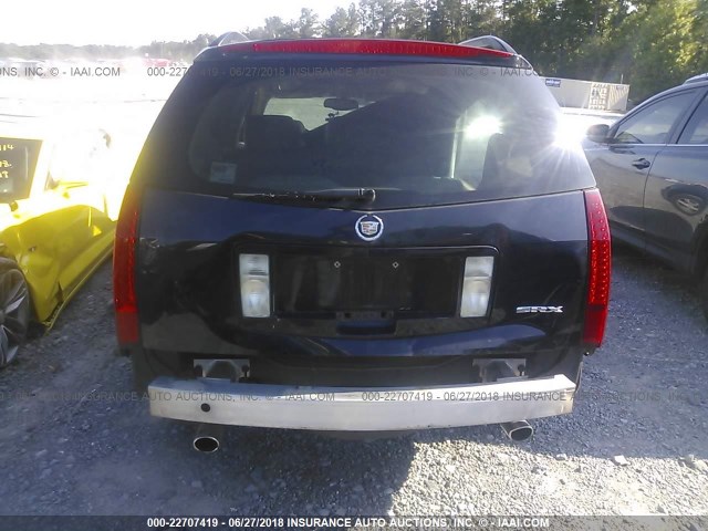 1GYEE637340144886 - 2004 CADILLAC SRX BLACK photo 6