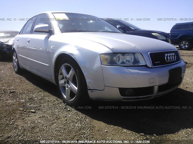 WAULC68E33A109829 - 2003 AUDI A4 1.8T QUATTRO SILVER photo 6