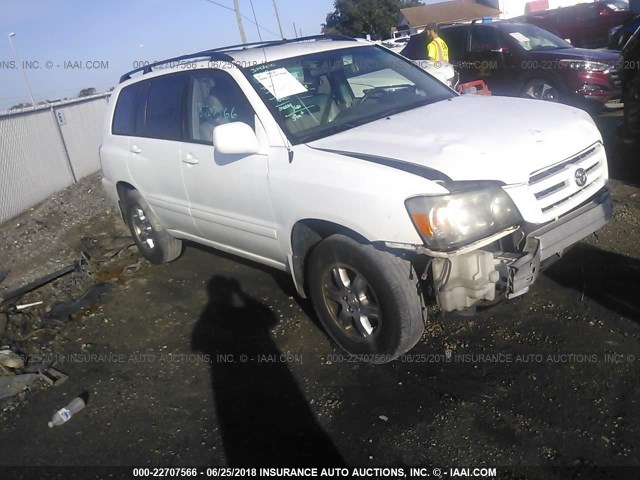 JTEGP21A860103362 - 2006 TOYOTA HIGHLANDER LIMITED WHITE photo 1