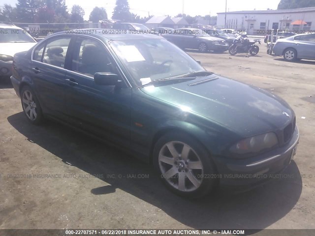 WBAAM5338XFR00256 - 1999 BMW 328 I AUTOMATIC GREEN photo 1