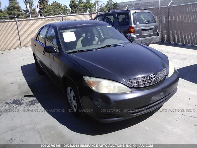 4T1BE32K44U346489 - 2004 TOYOTA CAMRY LE/XLE/SE Qara foto 1