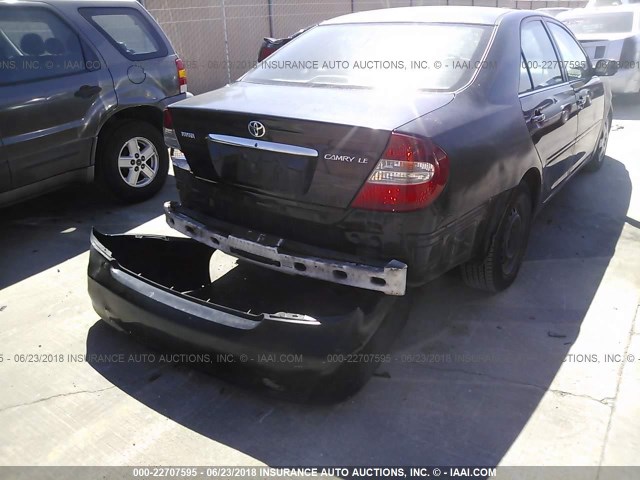 4T1BE32K44U346489 - 2004 TOYOTA CAMRY LE/XLE/SE Qara foto 4