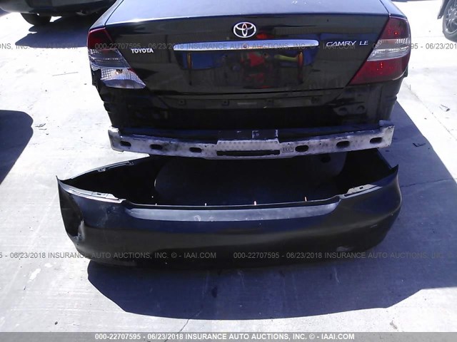 4T1BE32K44U346489 - 2004 TOYOTA CAMRY LE/XLE/SE Qara foto 6