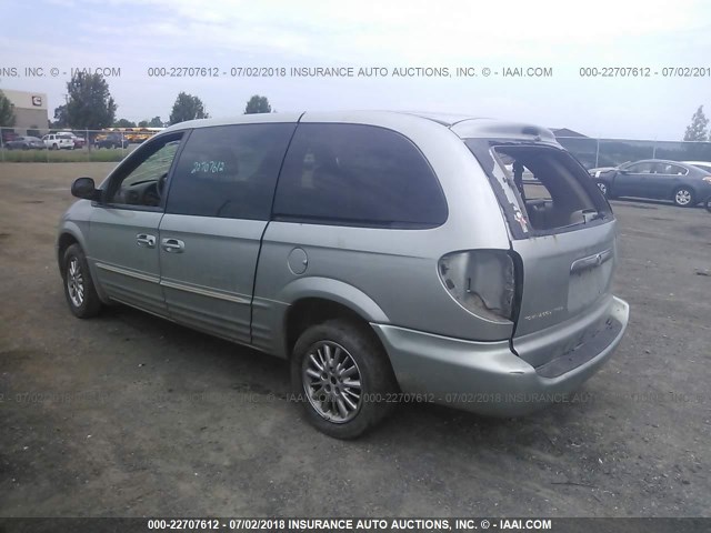 2C8GP64L83R170701 - 2003 CHRYSLER TOWN & COUNTRY LIMITED GRAY photo 3