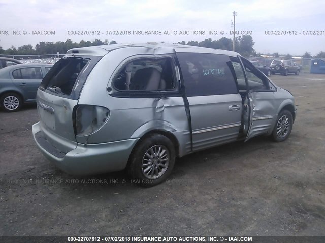 2C8GP64L83R170701 - 2003 CHRYSLER TOWN & COUNTRY LIMITED GRAY photo 4