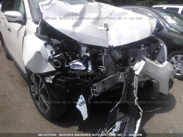5N1DR2MM3HC645960 - 2017 NISSAN PATHFINDER S/SV/SL/PLATINUM 白色 照片 6
