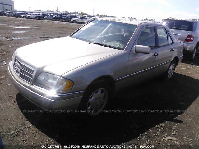 WDBHA22E9SF234916 - 1995 MERCEDES-BENZ C 220 CREAM photo 2