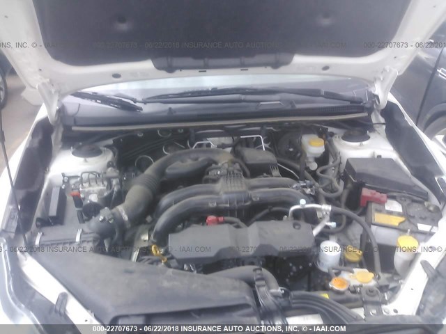 JF2GPADC1G8221303 - 2016 SUBARU CROSSTREK PREMIUM თეთრი ფოტო 10