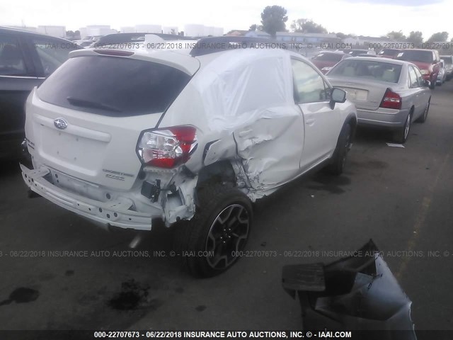 JF2GPADC1G8221303 - 2016 SUBARU CROSSTREK PREMIUM თეთრი ფოტო 4