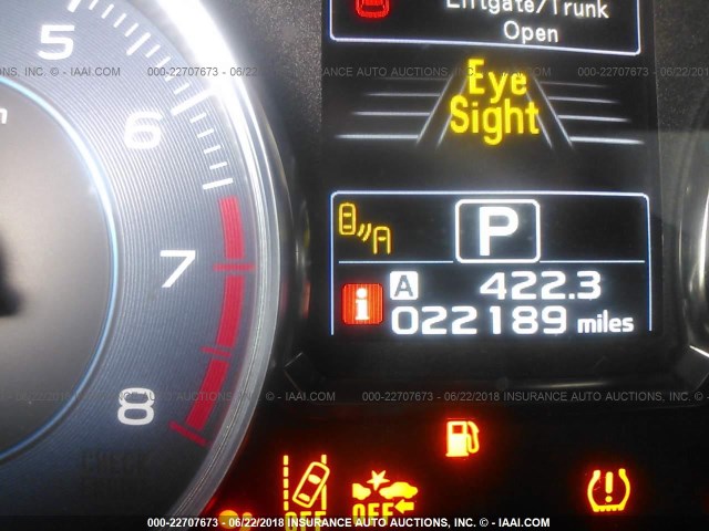 JF2GPADC1G8221303 - 2016 SUBARU CROSSTREK PREMIUM თეთრი ფოტო 7