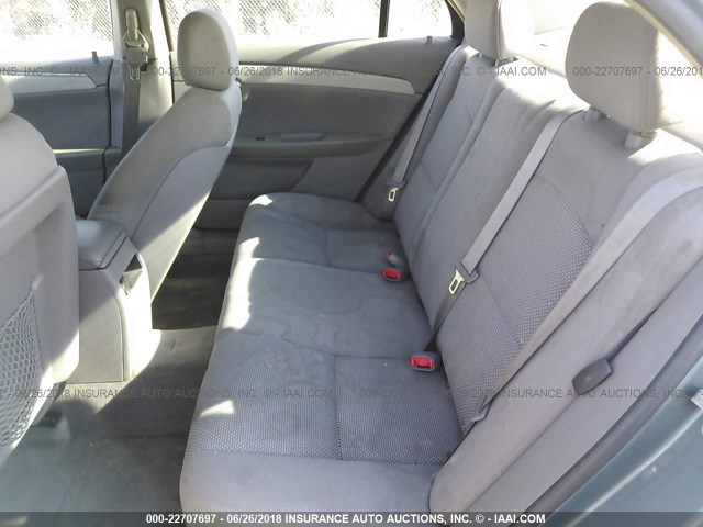 1G1ZG57B49F251873 - 2009 CHEVROLET MALIBU LS 绿色 照片 8