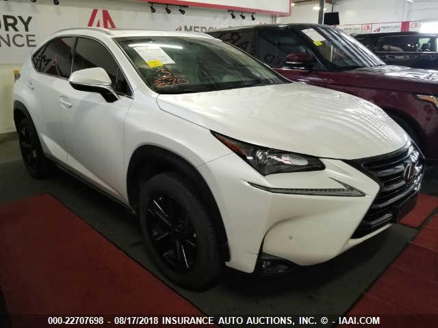 JTJYARBZ3H2050727 - 2017 LEXUS NX 200T/BASE/F SPORT WHITE photo 1