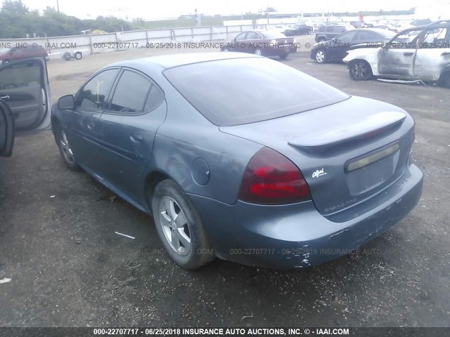 2G2WP552671147181 - 2007 PONTIAC GRAND PRIX SILVER photo 3