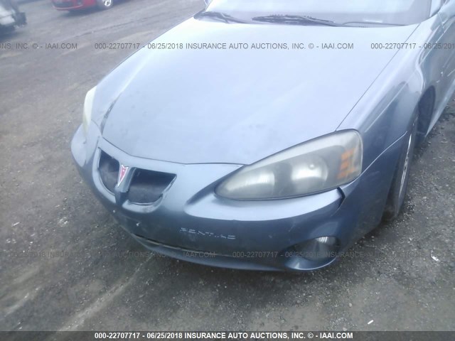 2G2WP552671147181 - 2007 PONTIAC GRAND PRIX SILVER photo 6
