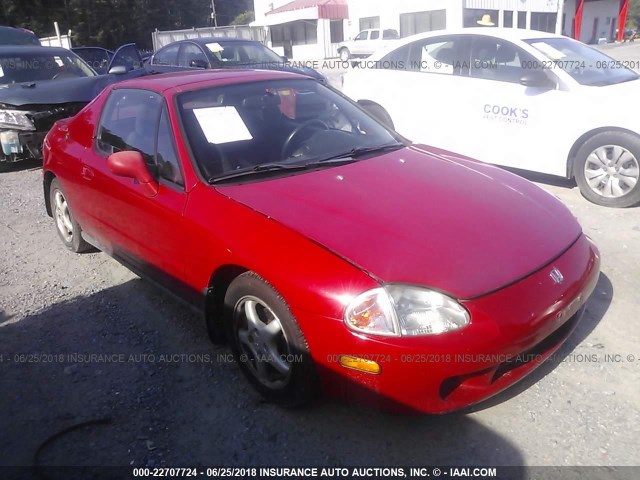 JHMEH6163VS002873 - 1997 HONDA CIVIC DEL SOL SI RED photo 1