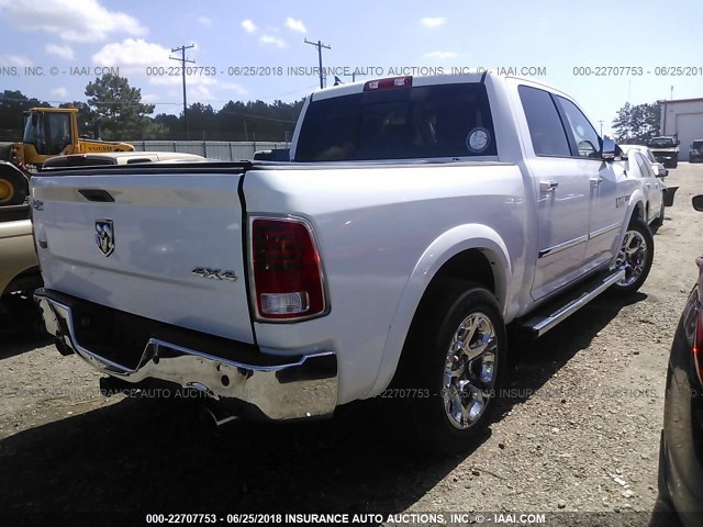 1C6RR7NT6DS595592 - 2013 RAM 1500 LARAMIE WHITE photo 4