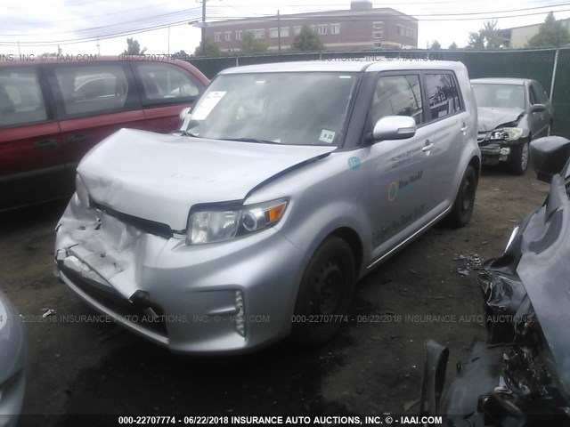 JTLZE4FE3FJ072899 - 2015 TOYOTA SCION XB Gümüş foto 2
