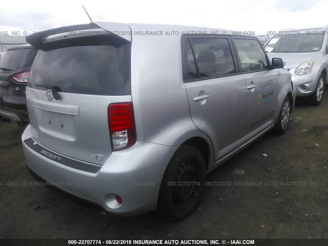 JTLZE4FE3FJ072899 - 2015 TOYOTA SCION XB Gümüş foto 4