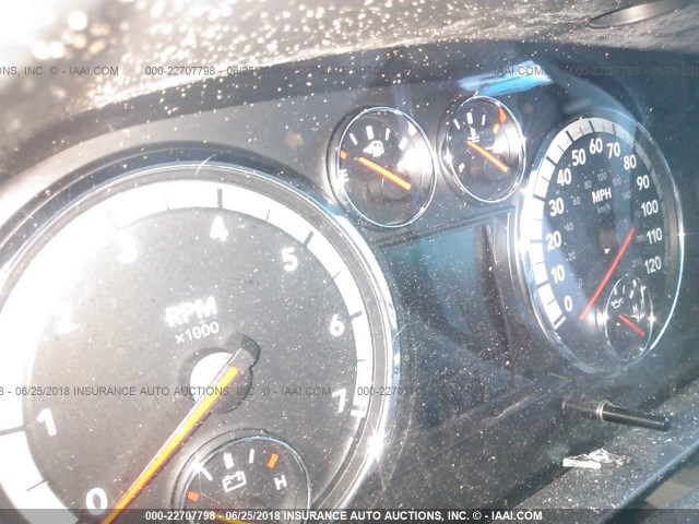 1C6RD6GP6CS100685 - 2012 DODGE RAM 1500 SLT ნაცრისფერი ფოტო 7