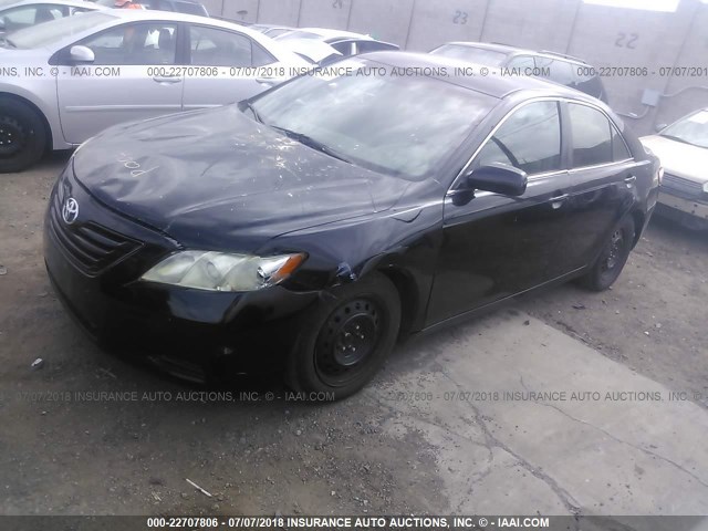 4T1BK46K48U072421 - 2008 TOYOTA CAMRY LE/XLE/SE შავი ფოტო 2