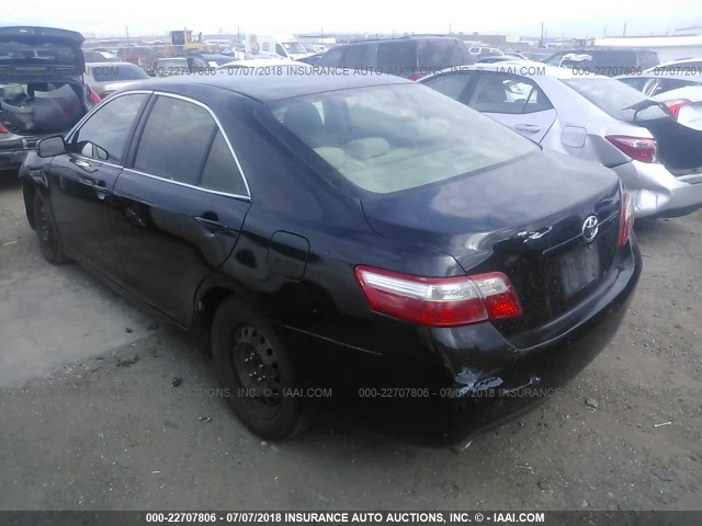 4T1BK46K48U072421 - 2008 TOYOTA CAMRY LE/XLE/SE შავი ფოტო 3