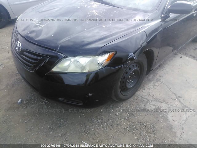4T1BK46K48U072421 - 2008 TOYOTA CAMRY LE/XLE/SE შავი ფოტო 6