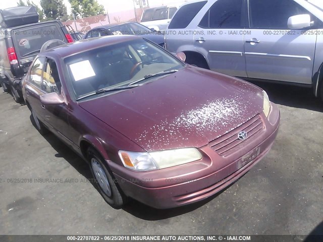4T1BG22K0XU511320 - 1999 TOYOTA CAMRY CE/LE/XLE RED photo 1