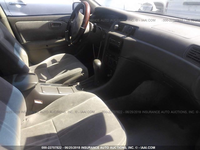 4T1BG22K0XU511320 - 1999 TOYOTA CAMRY CE/LE/XLE RED photo 5