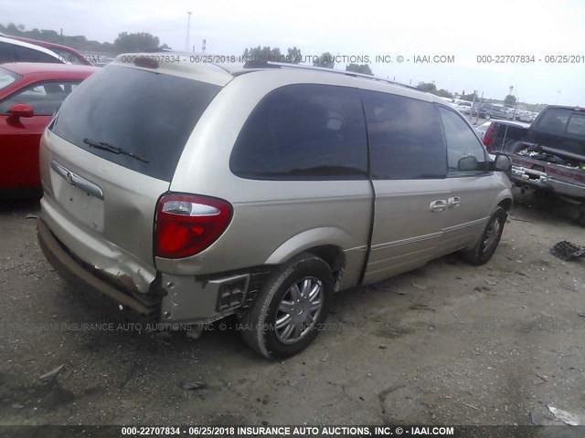 2A4GP64L67R175865 - 2007 CHRYSLER TOWN & COUNTRY LIMITED GOLD photo 4