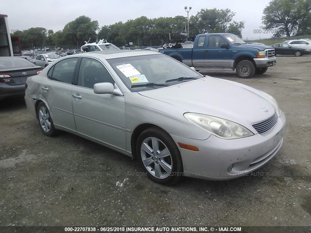 JTHBA30G855091547 - 2005 LEXUS ES 330 SILVER photo 1