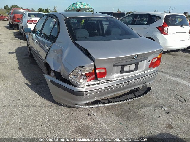 WBAAM3349YKC72152 - 2000 BMW 323 I SILVER photo 6