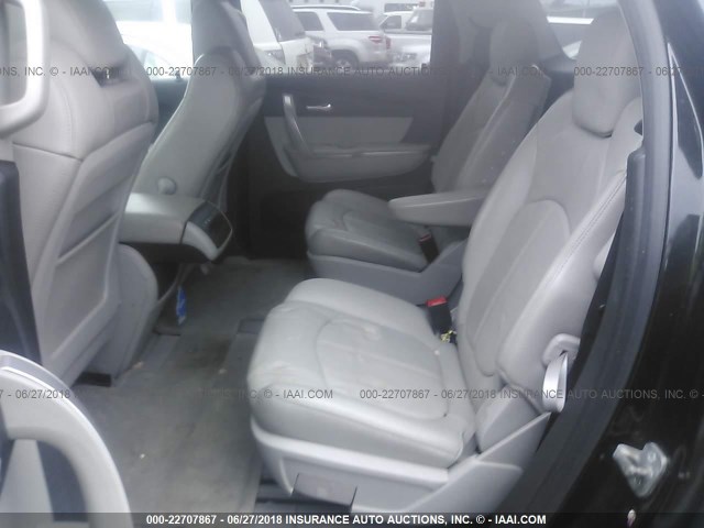 1GKLRMED9AJ125567 - 2010 GMC ACADIA SLT-1 Czarny zdjęcie 8