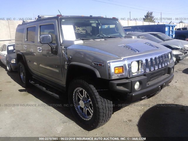 5GRGN23U93H107773 - 2003 HUMMER H2 TAN photo 1