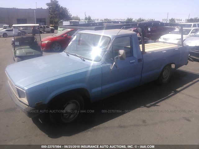 JM2UD2215C0506267 - 1982 MAZDA B2200 LONG BED BLUE photo 2