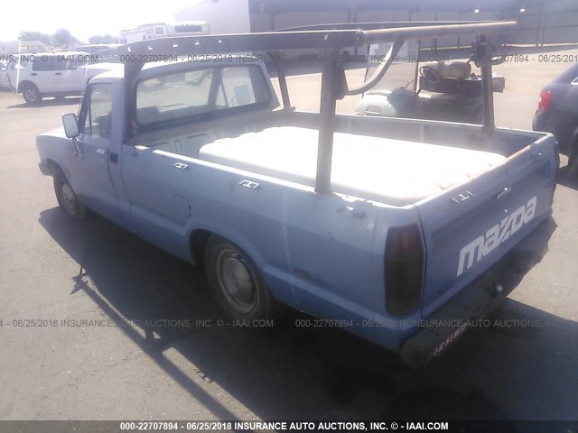 JM2UD2215C0506267 - 1982 MAZDA B2200 LONG BED BLUE photo 3