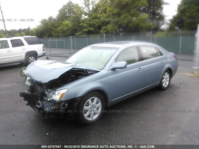 4T1BK36B07U231881 - 2007 TOYOTA AVALON XL/XLS/TOURING/LIMITED BLUE photo 2